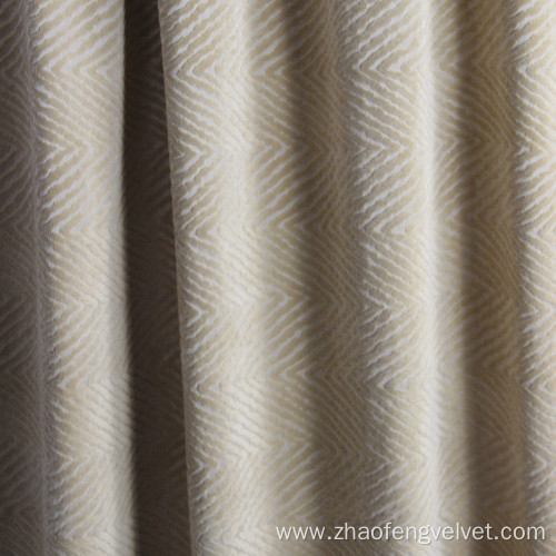 100% Polyester Material Jacquard Velvet Upholstery Fabric